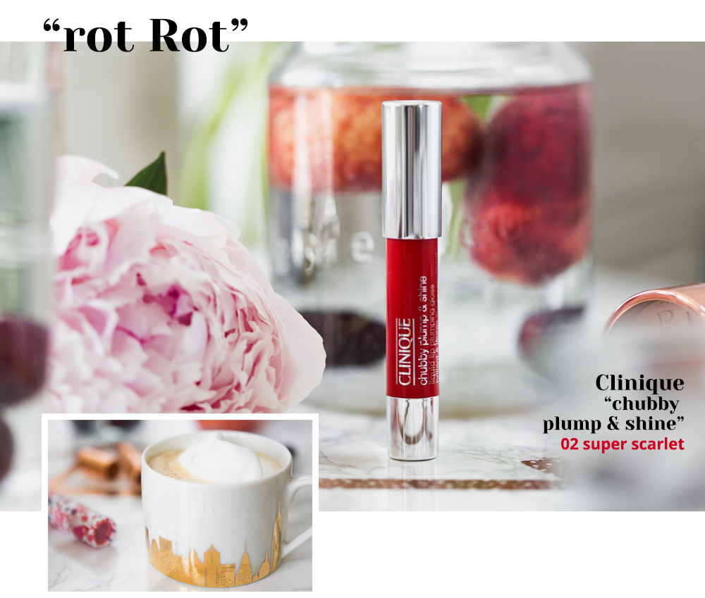 Clinique Chubby Stick Plum and Shine 02 Super Scarlet 