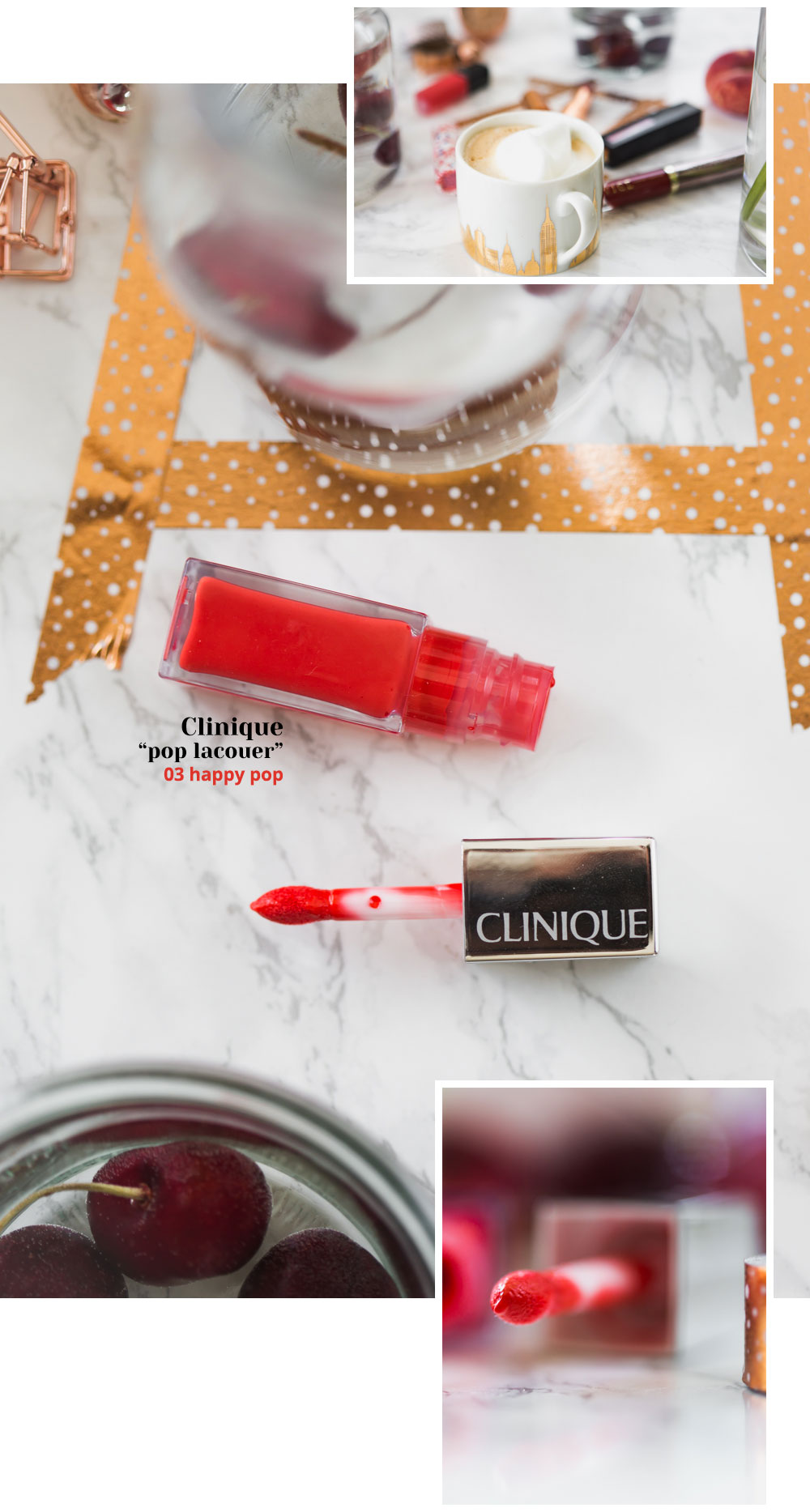 Clinique Pop Lacouer Happy Pop 03, Liquid Lipstick für den Sommer