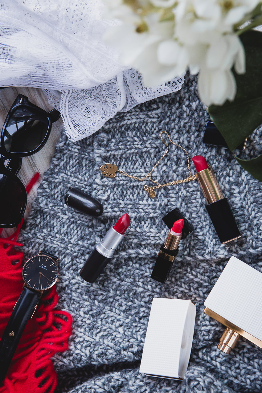 Rote Lippenstifte für den Alltag Estée Lauder, Mac und Chanel